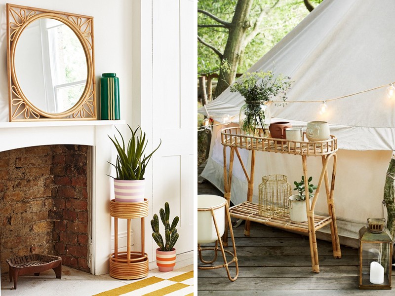 Boho shop plant stand